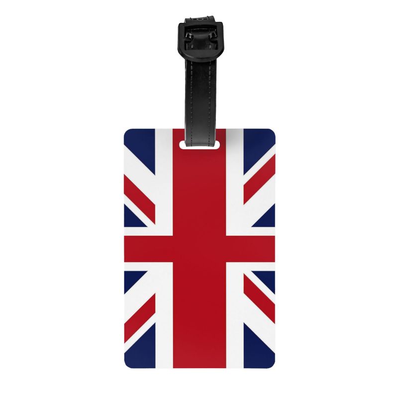 Travel Luggage Set - Etichetta per bagagli retrò con bandiera