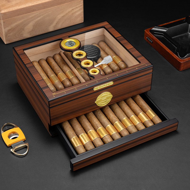 Luxury Gift Set - Humidor di Lusso in Legno di