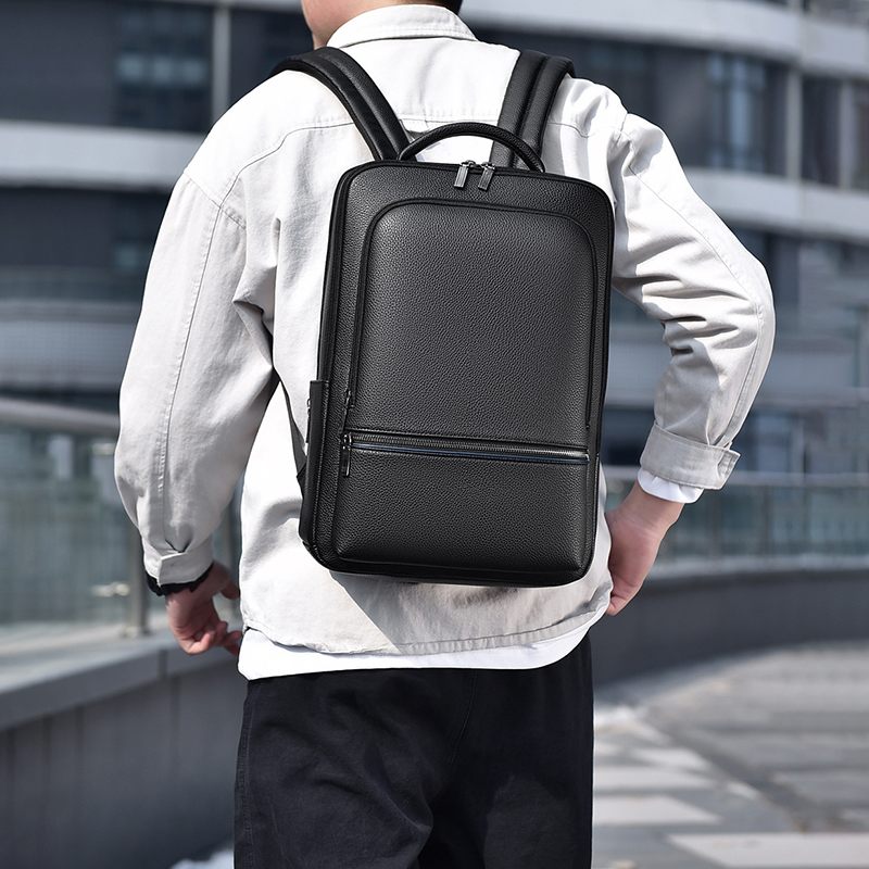 Zaino da uomo in pelle PU rica - Leather Briefcase recensione e prezzo