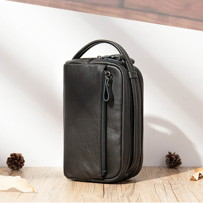 Luufan pochette da uomo in mor - Leather Wallet Men recensione e prezzo