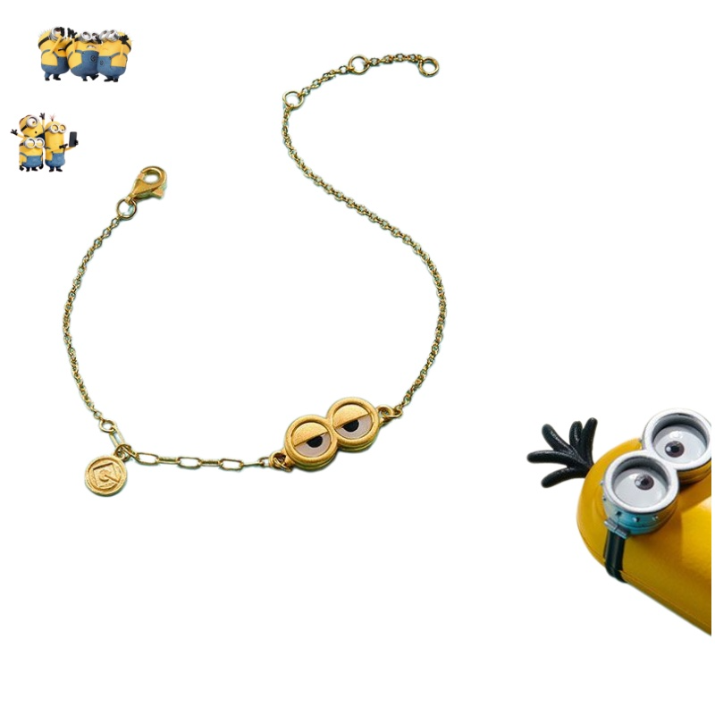 Bracciale in Oro Serie Minions - Gold Plated Jewelry recensione e prezzo