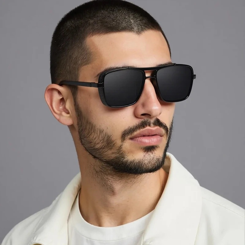 Occhiali da sole rettangolari  - Sunglasses Uv400 recensione e prezzo