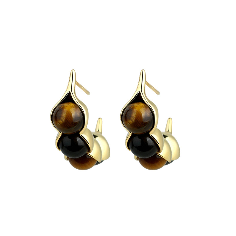 Orecchini a baccello con occhi - Gold Plated Jewelry recensione e prezzo